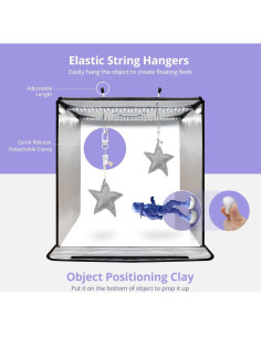 Caja de Luz LED LimoStudio 61x61 cm 120 LED 4000 Lúmenes 2