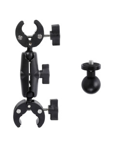 Soporte Doble Abrazadera PellKing para Monitor y Luz Estudio