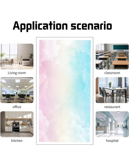 Cubiertas de Luz Fluorescente Dujupu 2 Piezas 1.22x0.61m