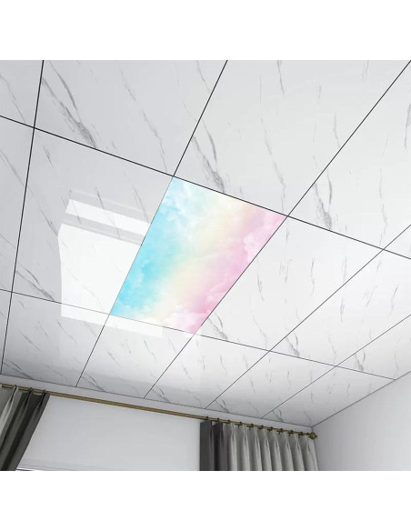 Cubiertas de Luz Fluorescente Dujupu 2 Piezas 1.22x0.61m