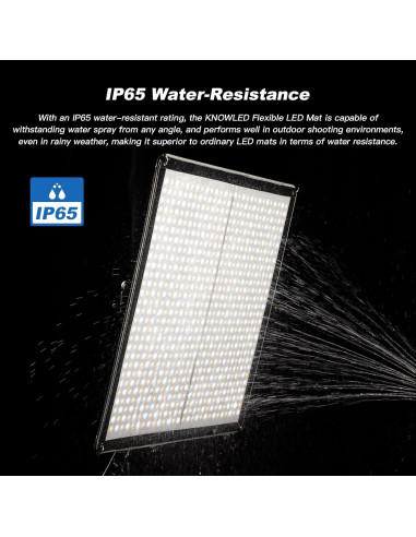 Panel de Luz LED Bicolor Godox F400Bi 0.64x1.22m DMX