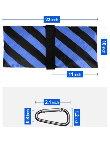 Bolsa de Arena EMART Alta Resistencia para Soporte de Luz - Set de 4