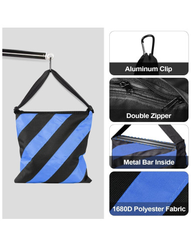 Bolsa de Arena EMART Alta Resistencia para Soporte de Luz - Set de 4