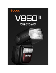 Flash Godox V860III-S para Cámara Sony, E-TTL II, 2600mAh 2
