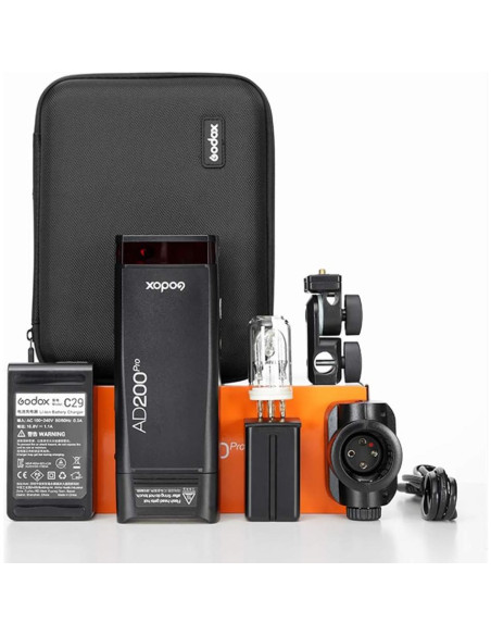 Flash Godox AD200 Pro 200Ws 2.4G Speedlight HSS 1/8000s Flash Godox AD200 Pro 200Ws 2.4G Speedlight HSS 1/8000s