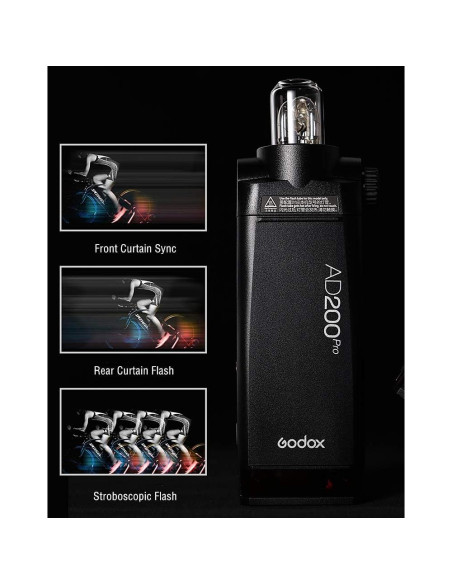 Flash Godox AD200 Pro 200Ws 2.4G Speedlight HSS 1/8000s Flash Godox AD200 Pro 200Ws 2.4G Speedlight HSS 1/8000s