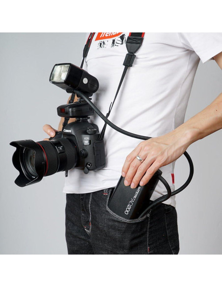 Cabezal de Flash Godox EC200 200W con Cable de 2M