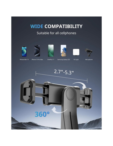 Luz de Anillo UBeesize 30 cm con Trípode Extensible 127 cm Luz de Anillo UBeesize 30 cm con Trípode Extensible 127 cm