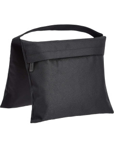 Bolsa de Arena Vacía Amazon Basics para Soportes de Luz - Paquete de 4 2