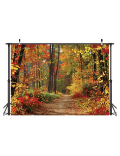 Fondo Fotográfico Vinilo 240x180cm Otoño LYWYGG CP-67-0806