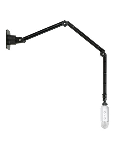 Soporte de Pared para Micrófono 40.5" Negro - Compatible Blue Yeti, Shure