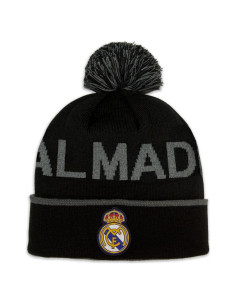 Gorro de Fútbol Oficial Icon Sports Real Madrid Negro