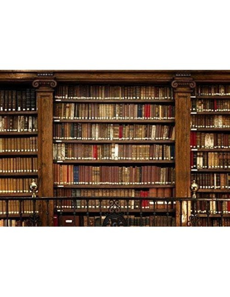 Fondo Fotográfico Vinilo Yeele 2.2x1.5m Estantería Libros Fondo Fotográfico Vinilo Yeele 2.2x1.5m Estantería Libros