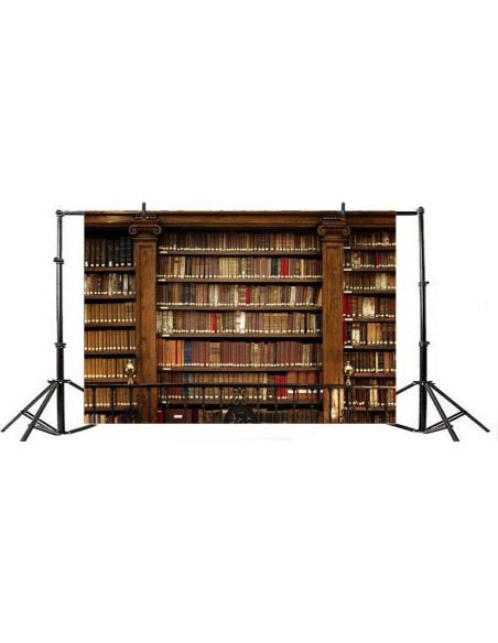 Fondo Fotográfico Vinilo Yeele 2.2x1.5m Estantería Libros Fondo Fotográfico Vinilo Yeele 2.2x1.5m Estantería Libros