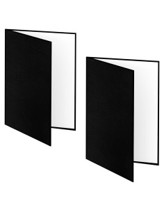 Reflector de Luz 3 en 1 YUOCU A4 Plegable - Negro, Plata, Blanco