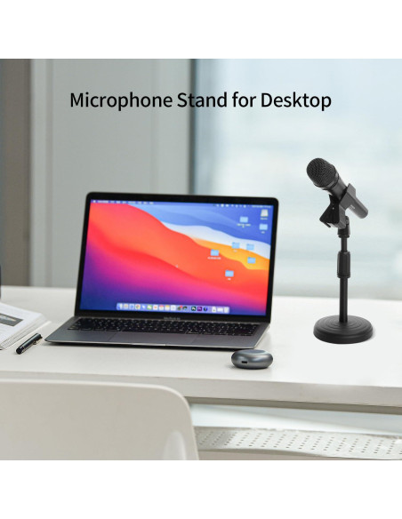 Soporte de Micrófono de Escritorio Ajustable MS06 - 35.6 cm