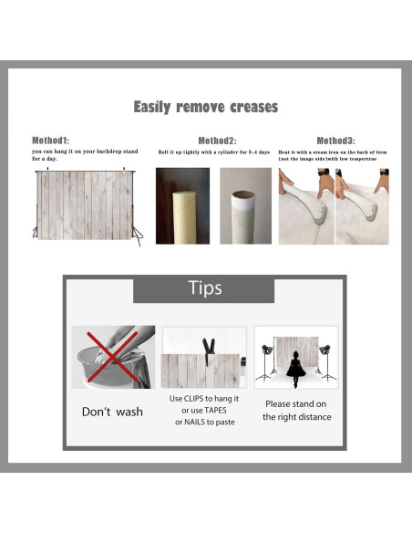 Fondo de Vinilo Gris Madera LTLYH 2.1x1.5m para Fotografía Fondo de Vinilo Gris Madera LTLYH 2.1x1.5m para Fotografía