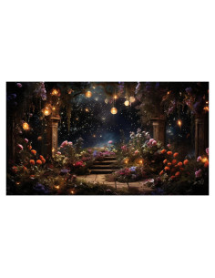 Fondo de Fotografía Jardín Fantasía Mitivcati 2.2x1.5m