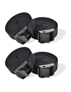 Correas de Amarre RIO Direct 1m x 2.5cm Ajustables 4 Unidades