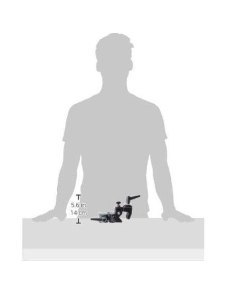 Super Abrazadera Manfrotto 038 para Iluminación 15 kg