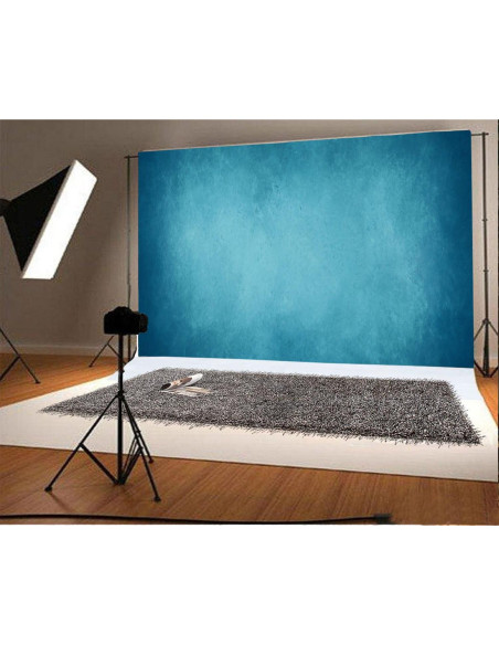 Fondo de Fotografía Vinilo Yeele 3x2.5m Azul Claro Abstracto Fondo de Fotografía Vinilo Yeele 3x2.5m Azul Claro Abstracto