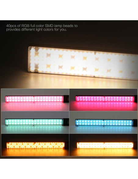 Luz de Video LED YONGNUO YN360 RGB 3200K-5600K Control Remoto Luz de Video LED YONGNUO YN360 RGB 3200K-5600K Control Remoto