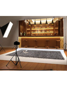 Fondo de Bar de Lujo LFEEY 3x2.5m para Fotografía 2