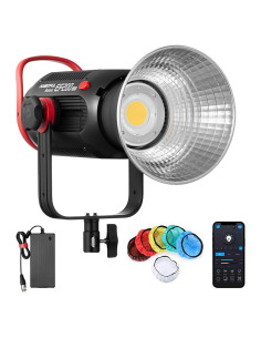 Luz LED Video AMBITFUL EF200 200W 5600K CRI 95+ Modo Silencioso