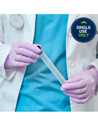 Guantes de Examen Nitrilo Lavanda Halyard X-Grande 24.1 cm (Caja 230)