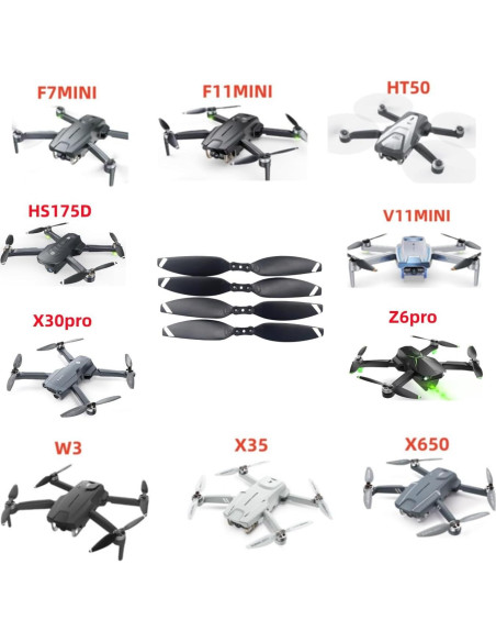 Hélices de Repuesto Fytoo 24PCS para Drones HS175D X500pro