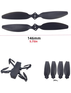 Hélices de Repuesto para Drone RC HS720G HS720R - 8 Piezas 2