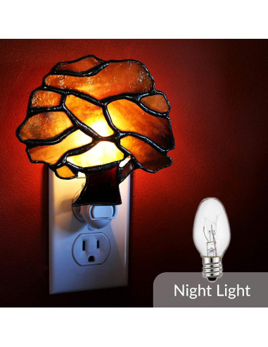 Bombillas de Luz Nocturna WHok 4W E12 15 Lúmenes - Paquete de 12