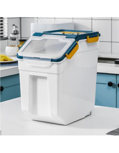 Contenedor de Almacenamiento Hermético YXQ 25lbs 2 Piezas 2