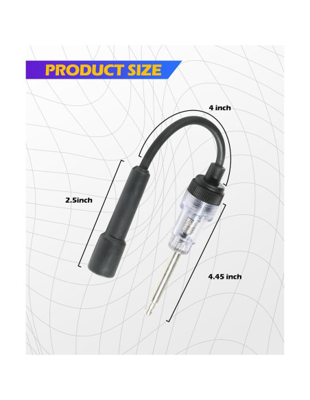 Probador de Bujías SCUARI 1 pieza para Diagnóstico de Motor