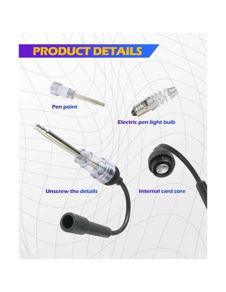 Probador de Bujías SCUARI 1 pieza para Diagnóstico de Motor