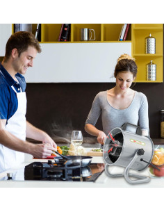 Campana Extractora Portátil Sriolr STF-160 con 9 Filtros 2