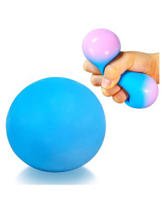 Pelota de Estrés Squishy Kawaite Azul 5.99 cm Alivio Ansiedad