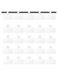 Etiquetas Reutilizables para Cables Trilancer 20 Pcs Blancas