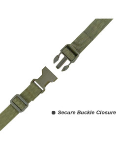 Correas de Empaque Ajustables MAGARROW 10 Unidades 1" x 40" Verde Militar 2