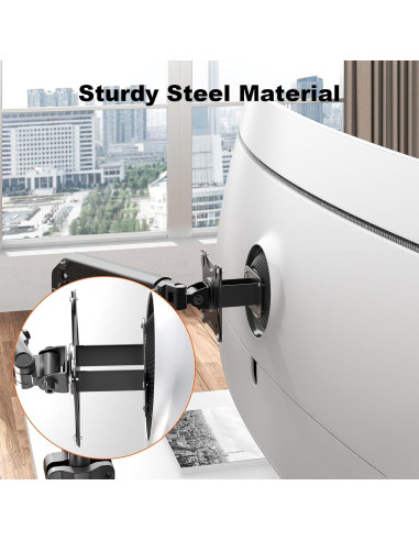 Placa Adaptador VESA PUTORSEN para Monitores Samsung G9 100x100mm