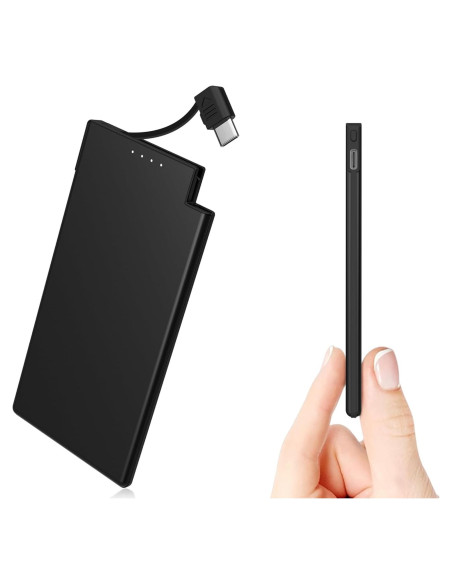 Power Bank Auskang 5000mAh USB-C Portátil Ultraligero Power Bank Auskang 5000mAh USB-C Portátil Ultraligero