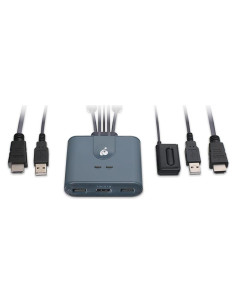 Interruptor KVM HDMI IOGEAR GCS32HU 2 Puertos USB 1080p