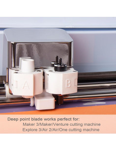 Cuchilla de Corte Profundo AOSRY para Maker y Explore - 1.19cm 2