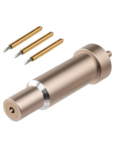 Cuchillas de Punta Fina Premium Giftgorde + Carcasa Dorada - 3 Piezas