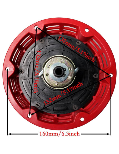 Conjunto de arranque rápido JMCHstore para motores 196cc y 212cc