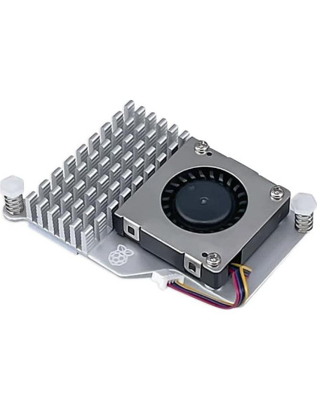 Caja para Raspberry Pi 5 CanaKit con Enfriador Activo