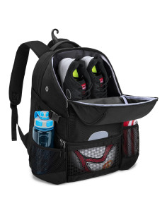 Mochila Deportiva DSLEAF para Fútbol y Baloncesto 33.5x24.4x44.5cm