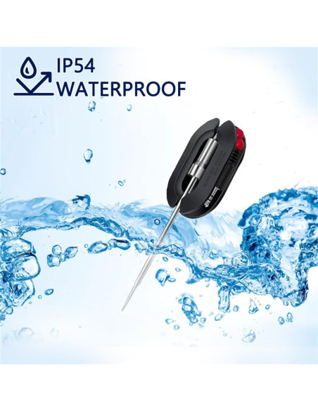 Sonda de Acero Inoxidable Acesidn para Termómetro Bluetooth - 2 Unidades