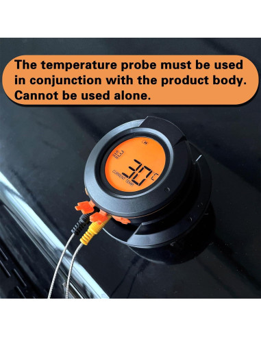 Sonda de Acero Inoxidable Acesidn para Termómetro Bluetooth - 2 Unidades