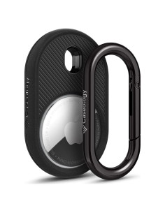 Funda Caseology Vault para Apple AirTag 2021 - Negro Mate